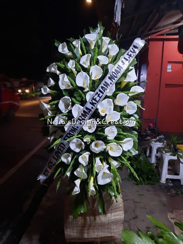 White Calla Lily Tribute